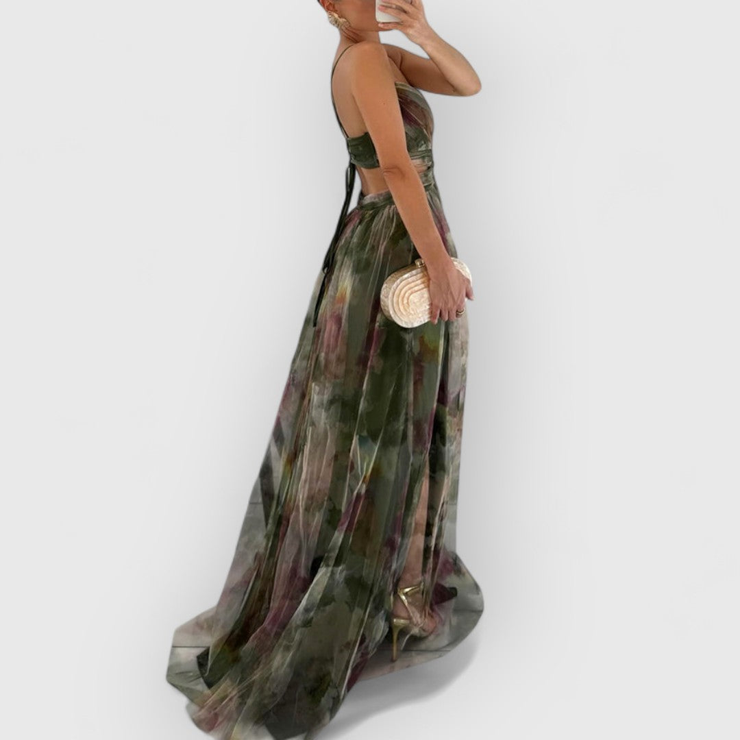 Valeria – El vestido acuarela que enamora a primera vista