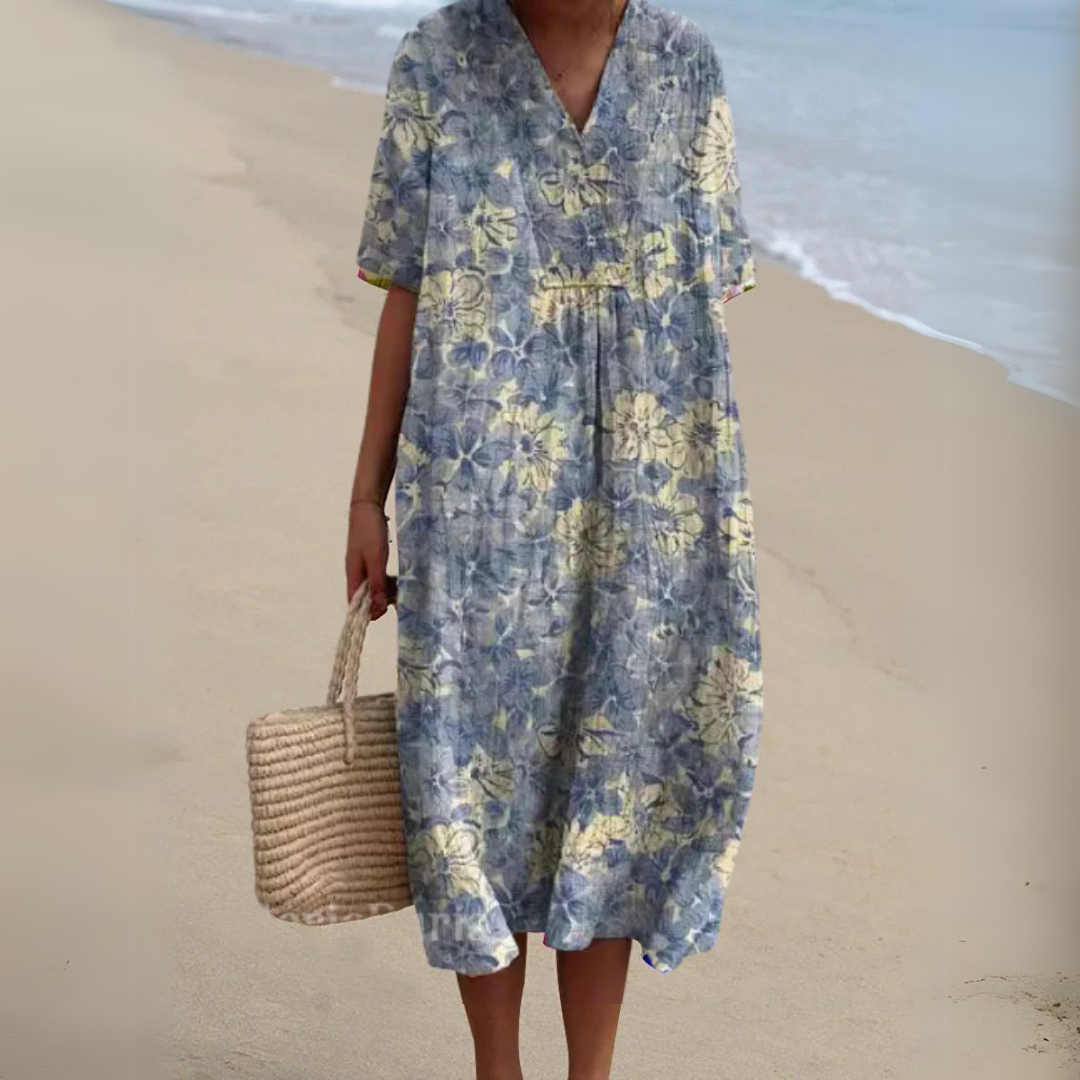 Audrey - Vestido Floral Elegante
