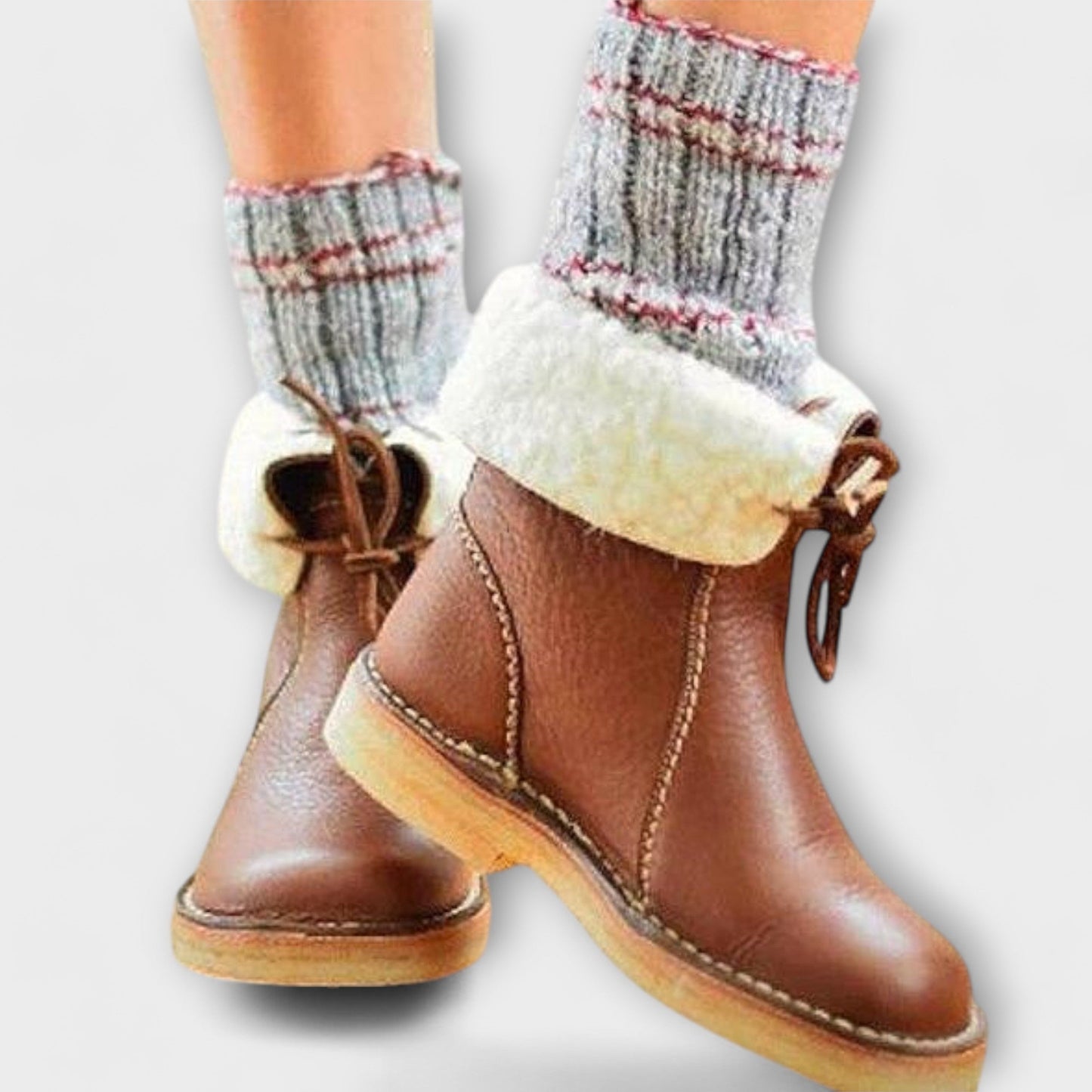 Botas impermeables con forro de lana