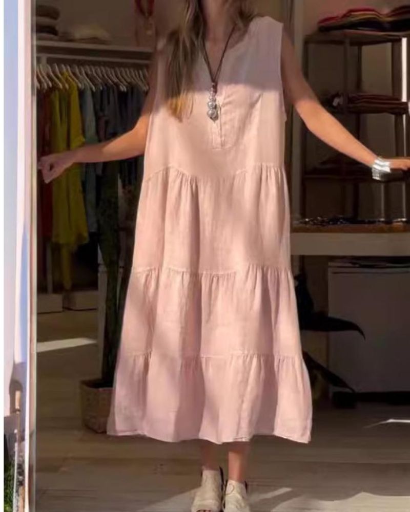 AROMEA - Vestido Sin Mangas