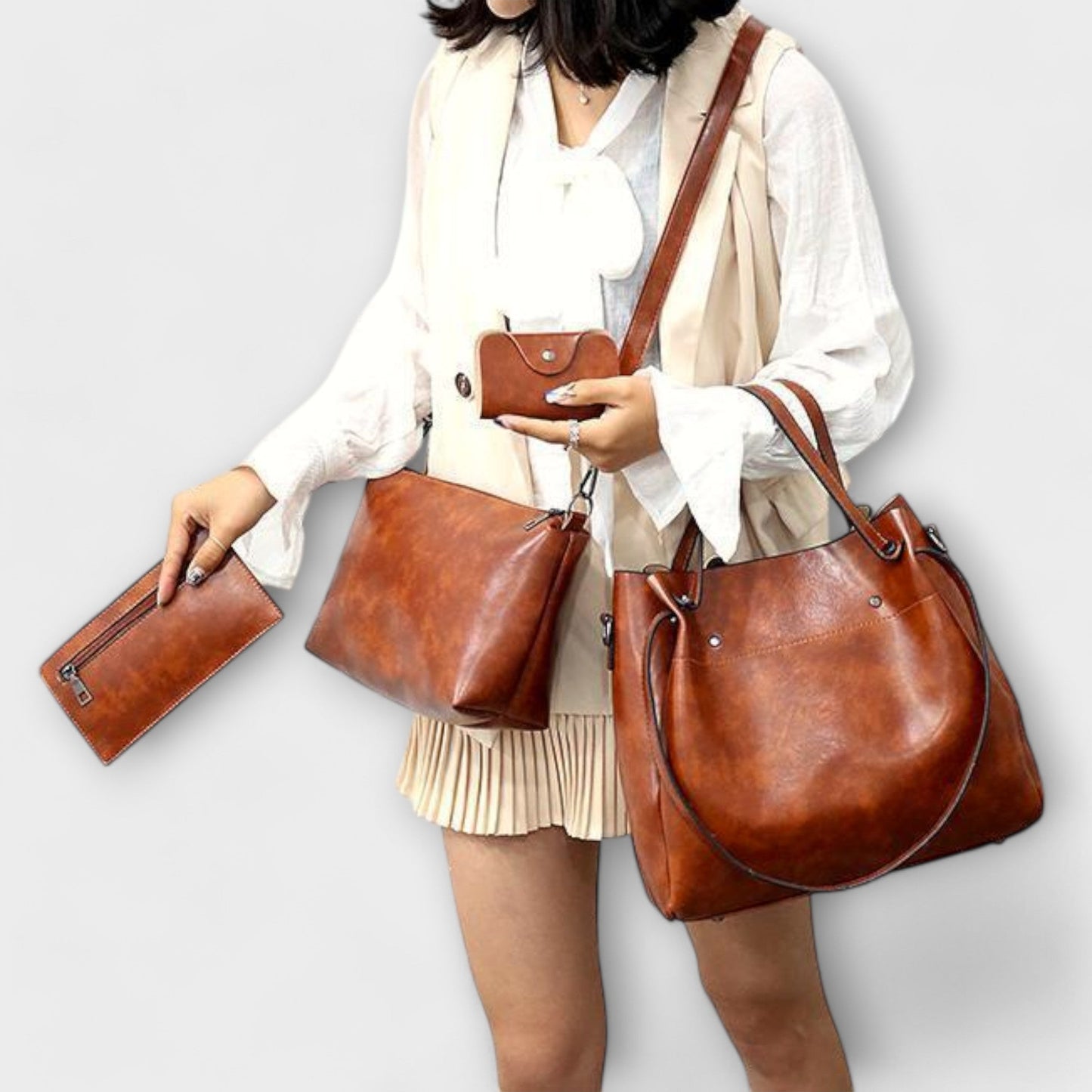 Rita. – Set de 4 bolsos vintage