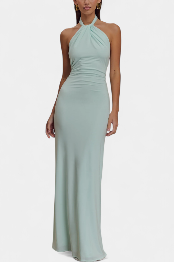 Trinity – Vestido Halterneck