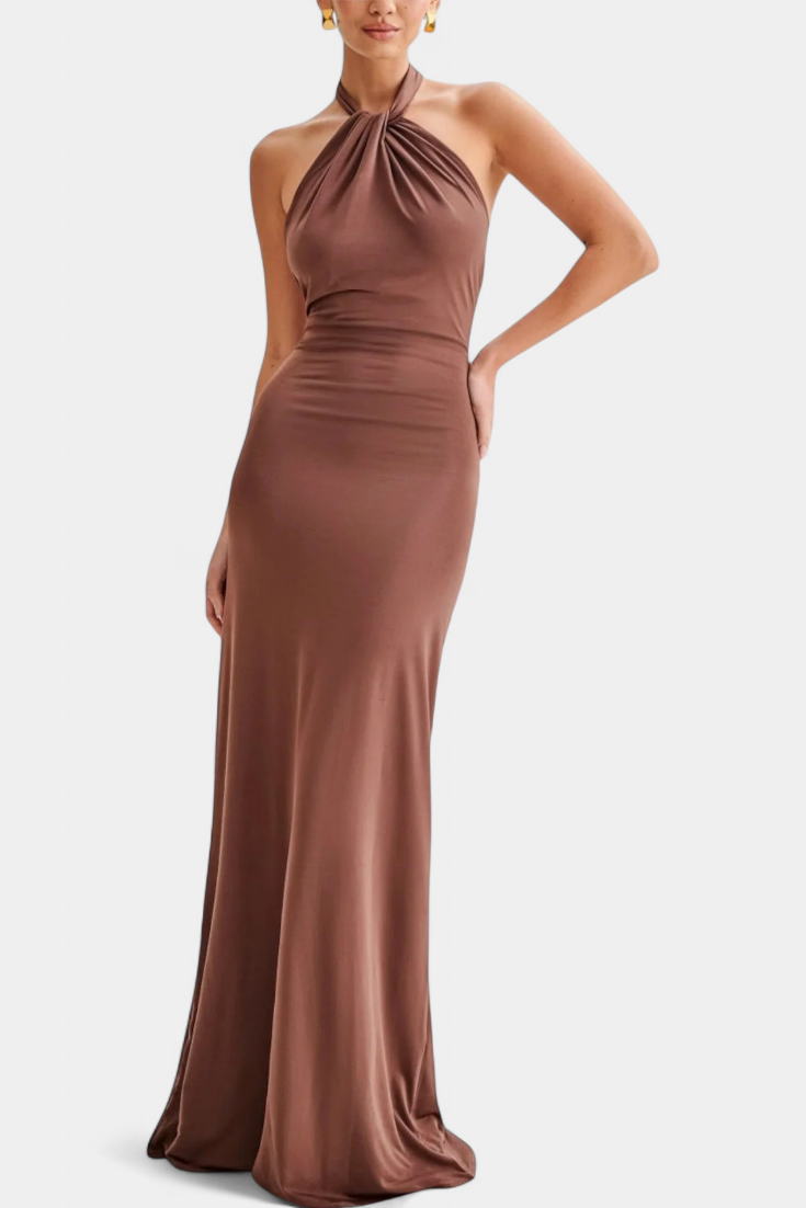 Trinity – Vestido Halterneck