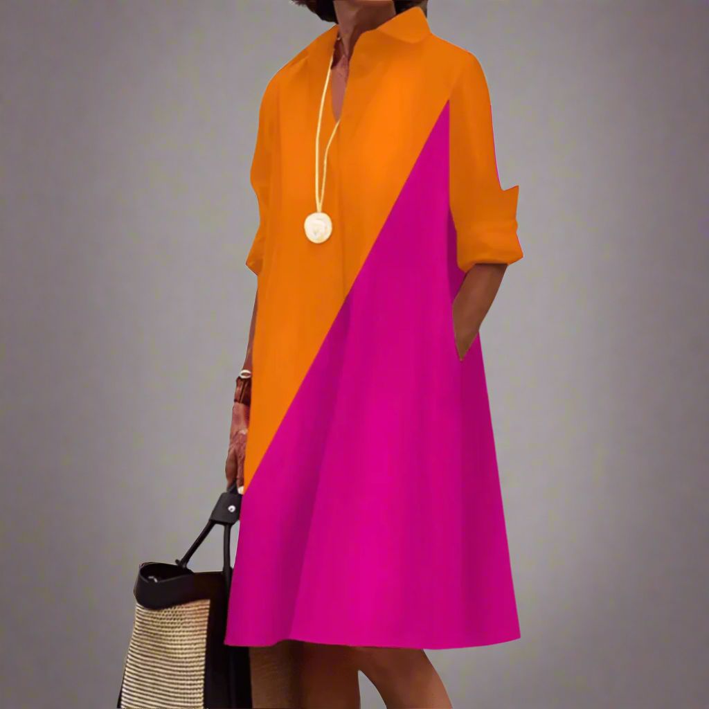 Sandrine | Vestido Polo Casual y Elegante