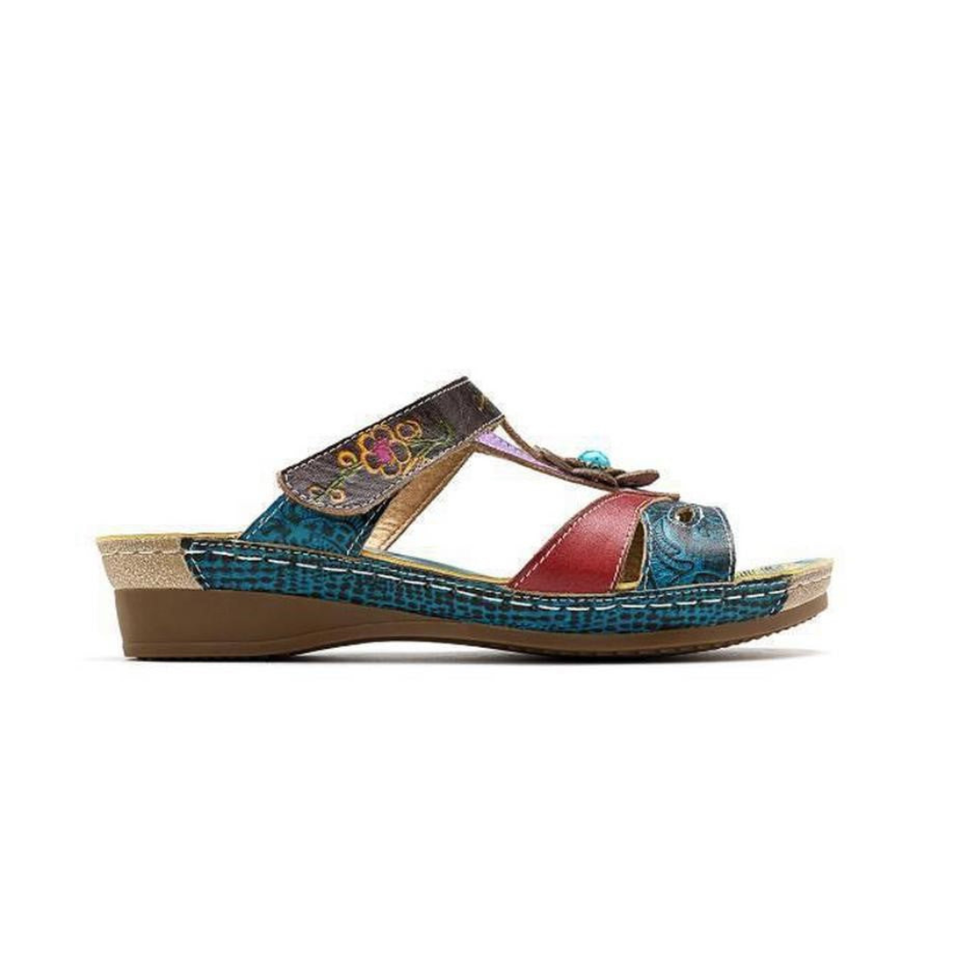 Sonia - Sandalias Florales Elegantes
