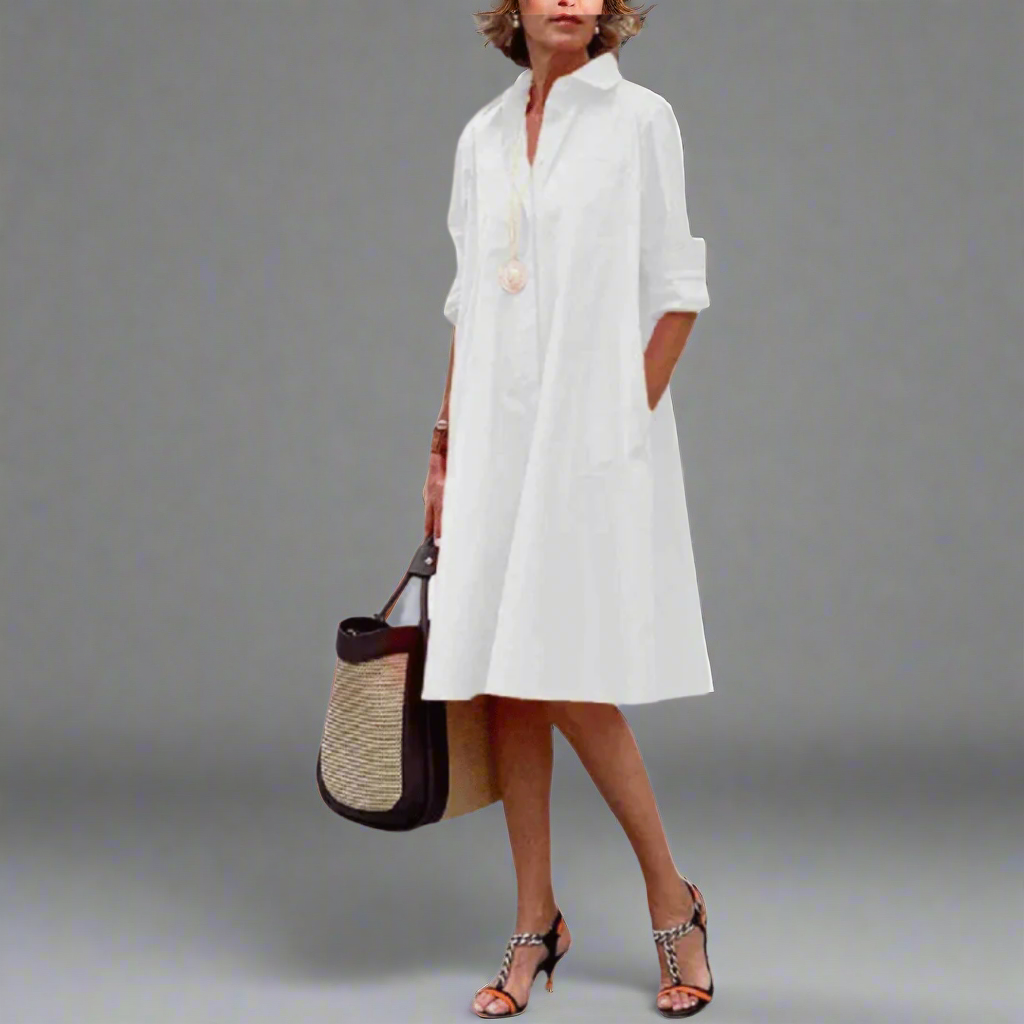 Sandrine | Vestido Polo Casual y Elegante