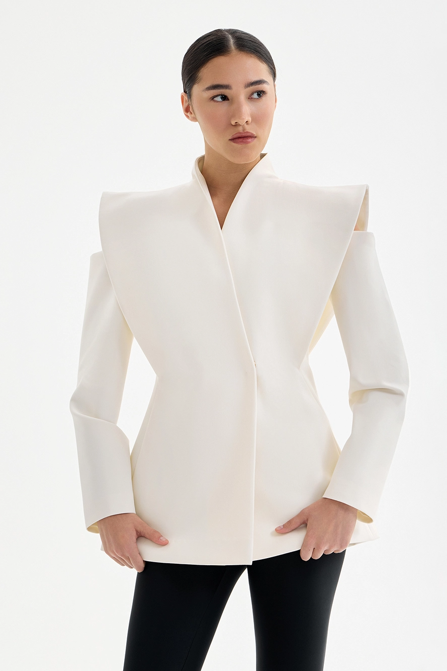 Valeria™ | Blazer Escultural con Hombros