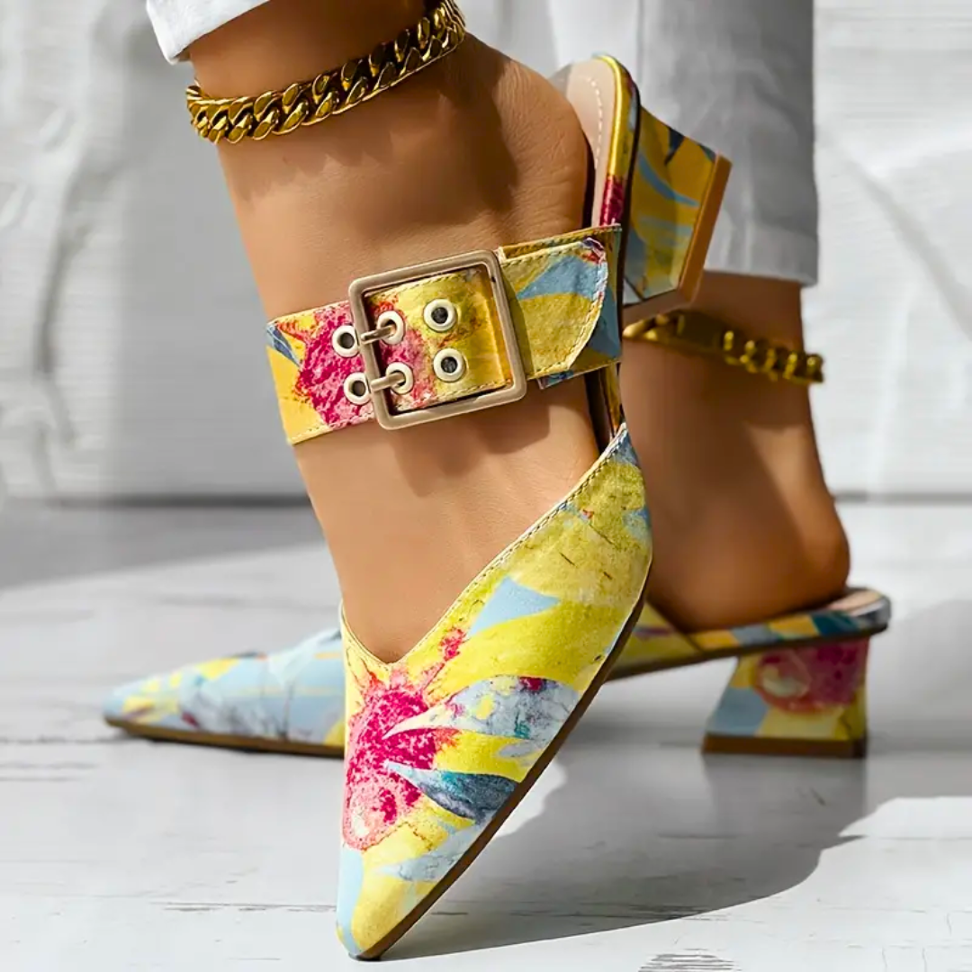 Arabelle - Tacones Brillantes y Cómodos
