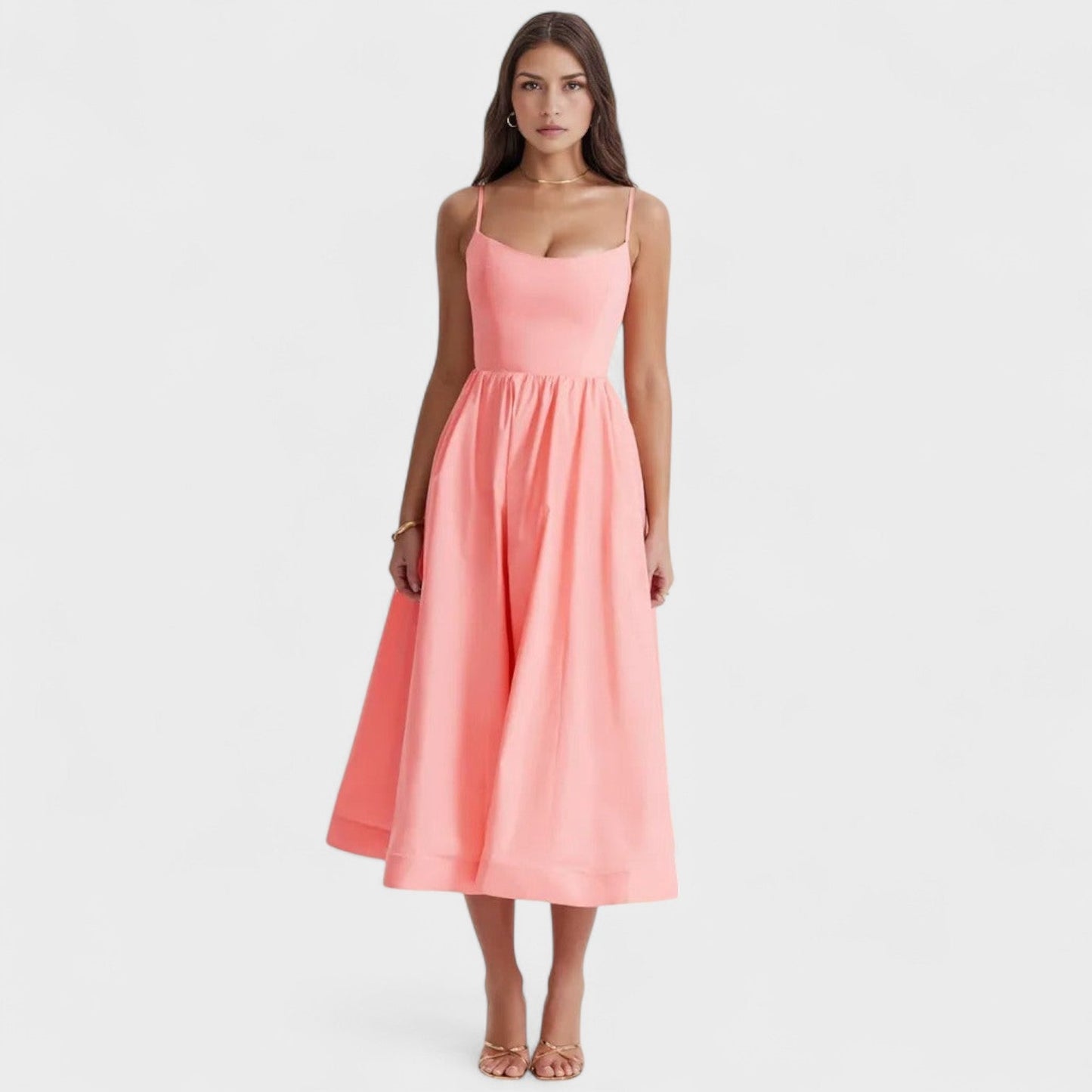 Isadora – El vestido midi que danza con el viento