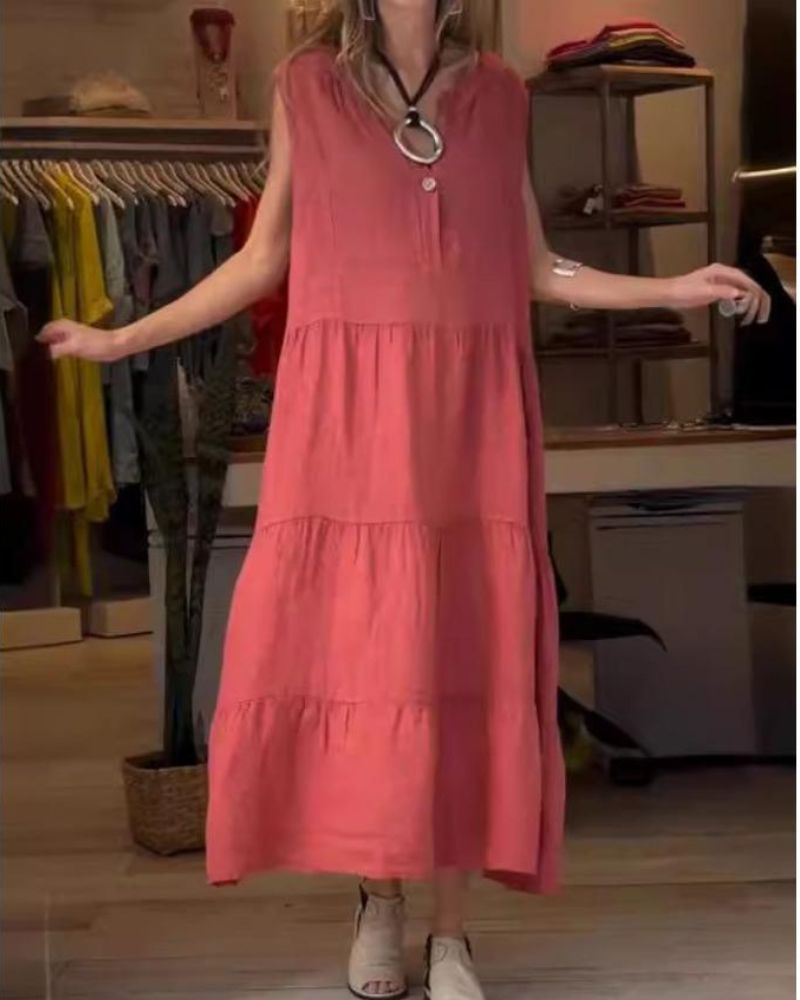 AROMEA - Vestido Sin Mangas