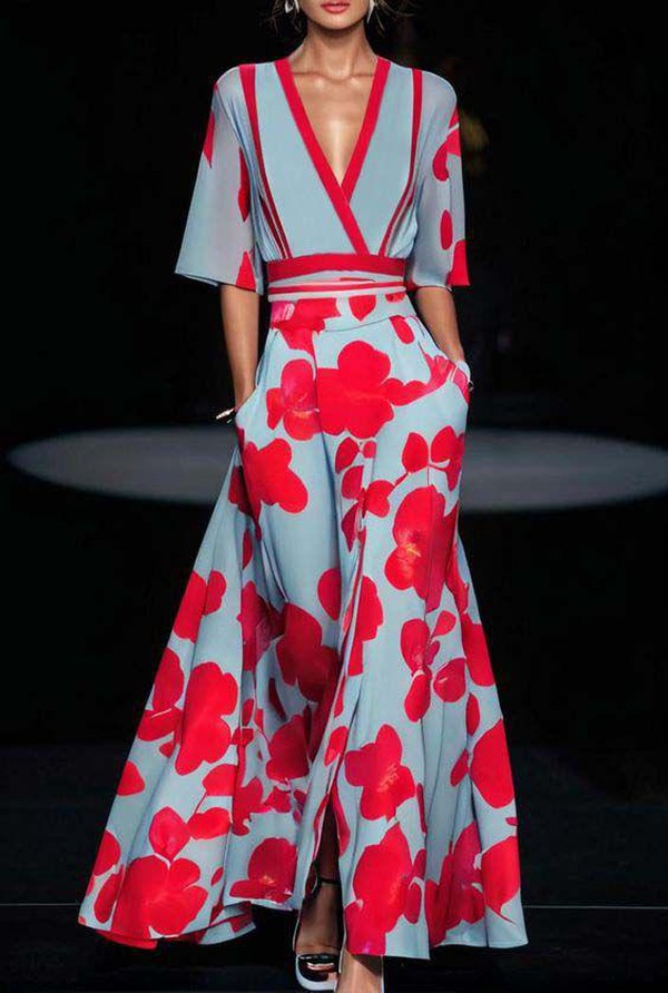 Andrina - Vestido con mangas elegantes