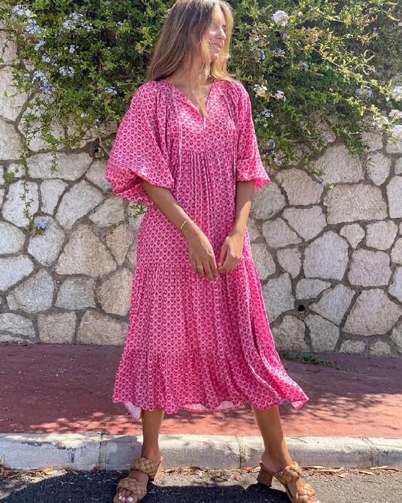 SANDY - CÓMODA Y TENDENCIA VESTIDO LARGO