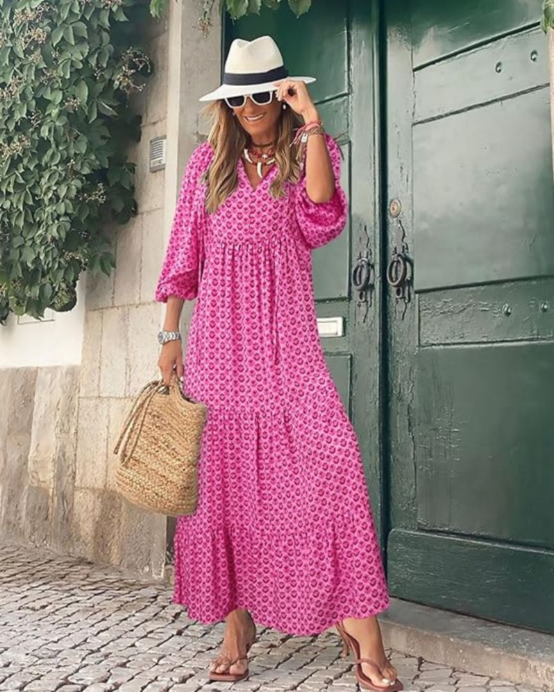 SANDY - CÓMODA Y TENDENCIA VESTIDO LARGO