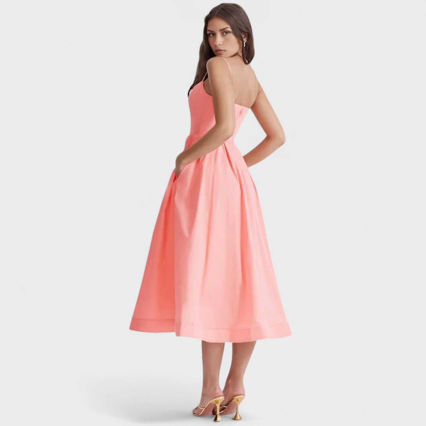 Isadora – El vestido midi que danza con el viento