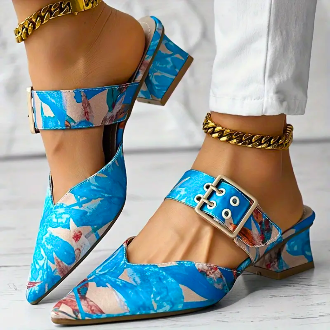 Arabelle - Tacones Brillantes y Cómodos