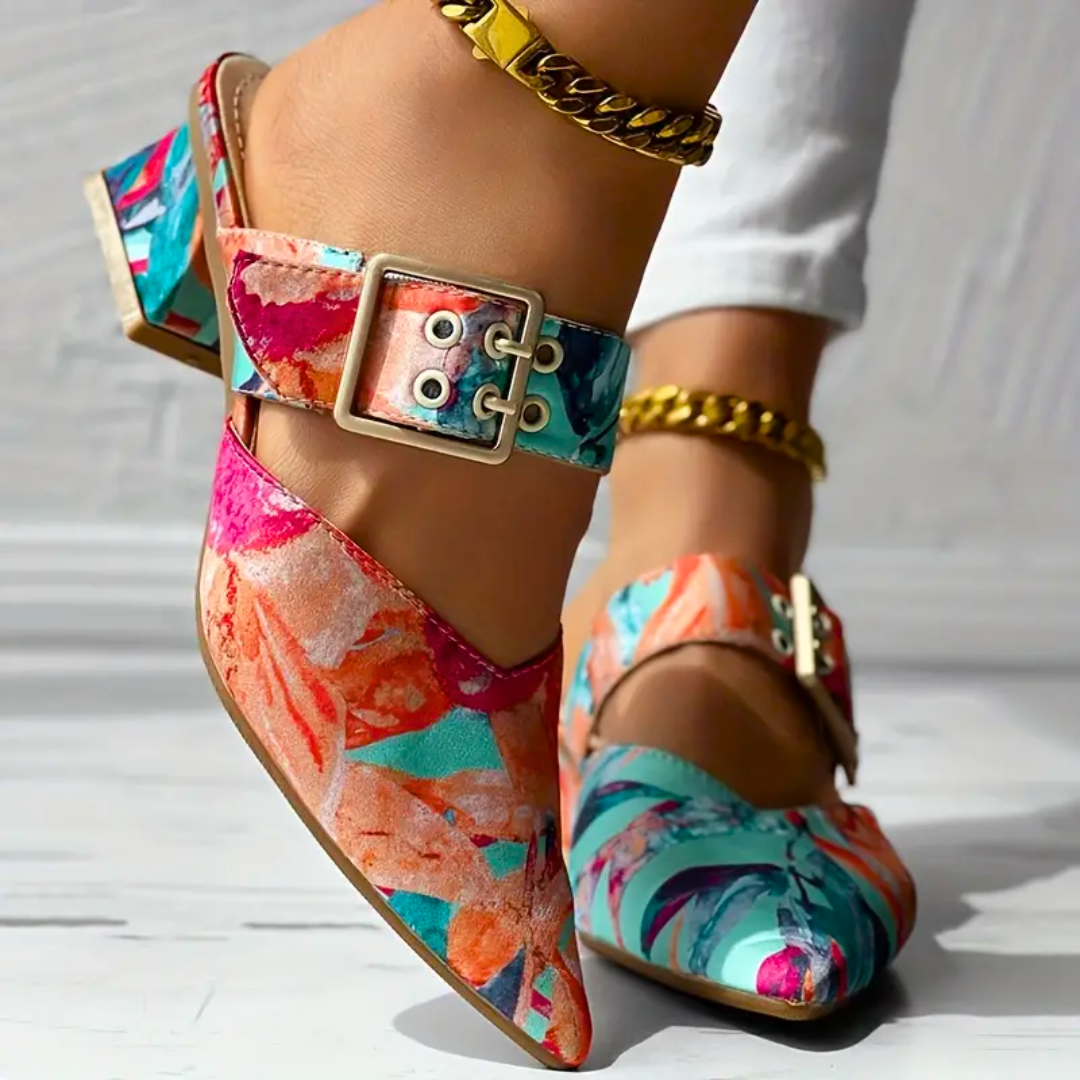 Arabelle - Tacones Brillantes y Cómodos