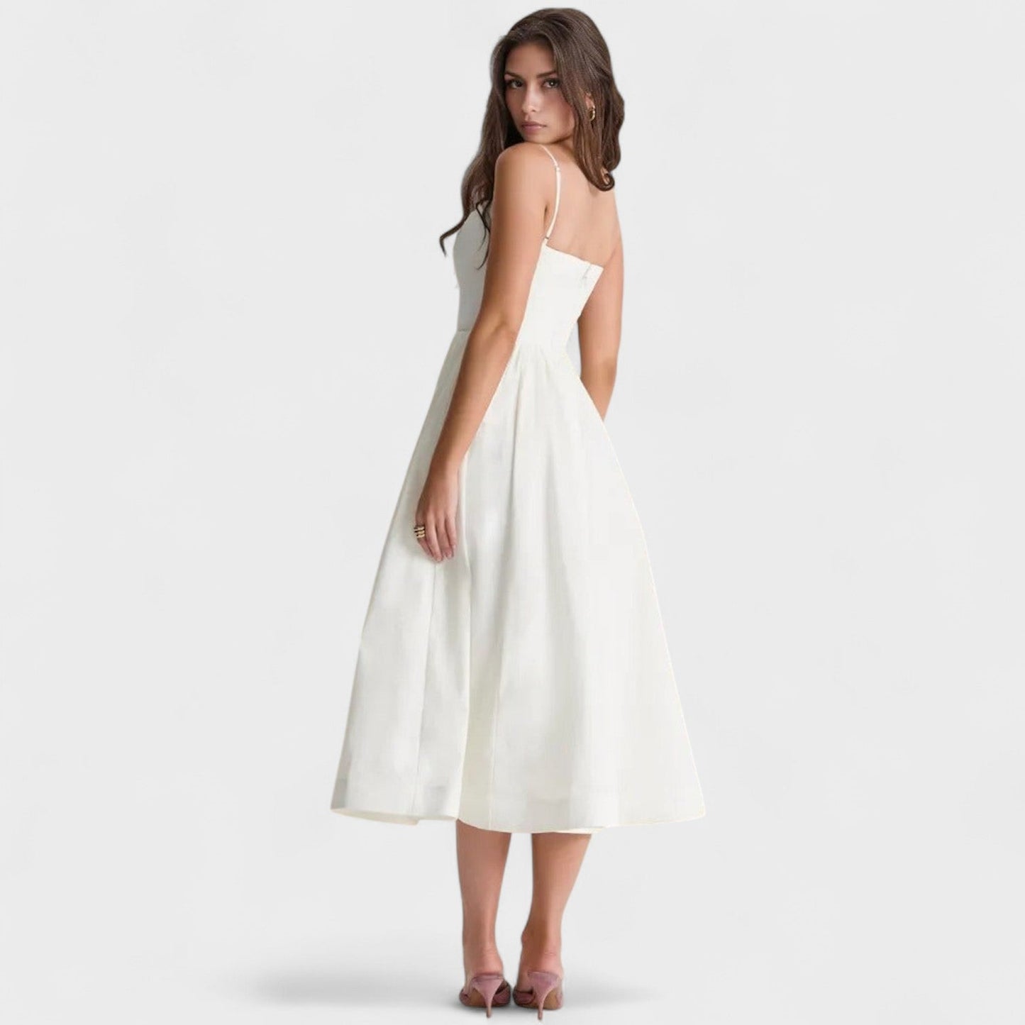 Isadora – El vestido midi que danza con el viento