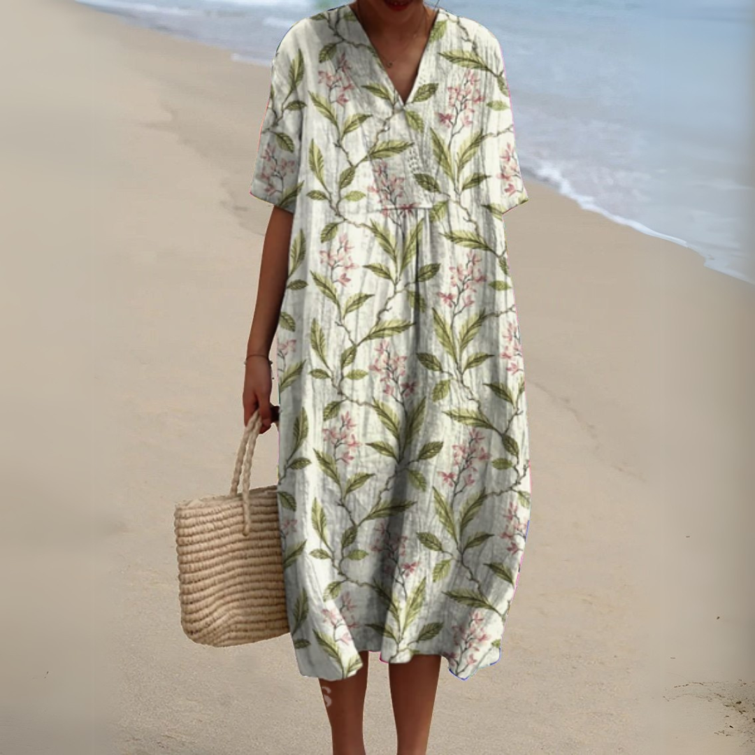 Audrey - Vestido Floral Elegante