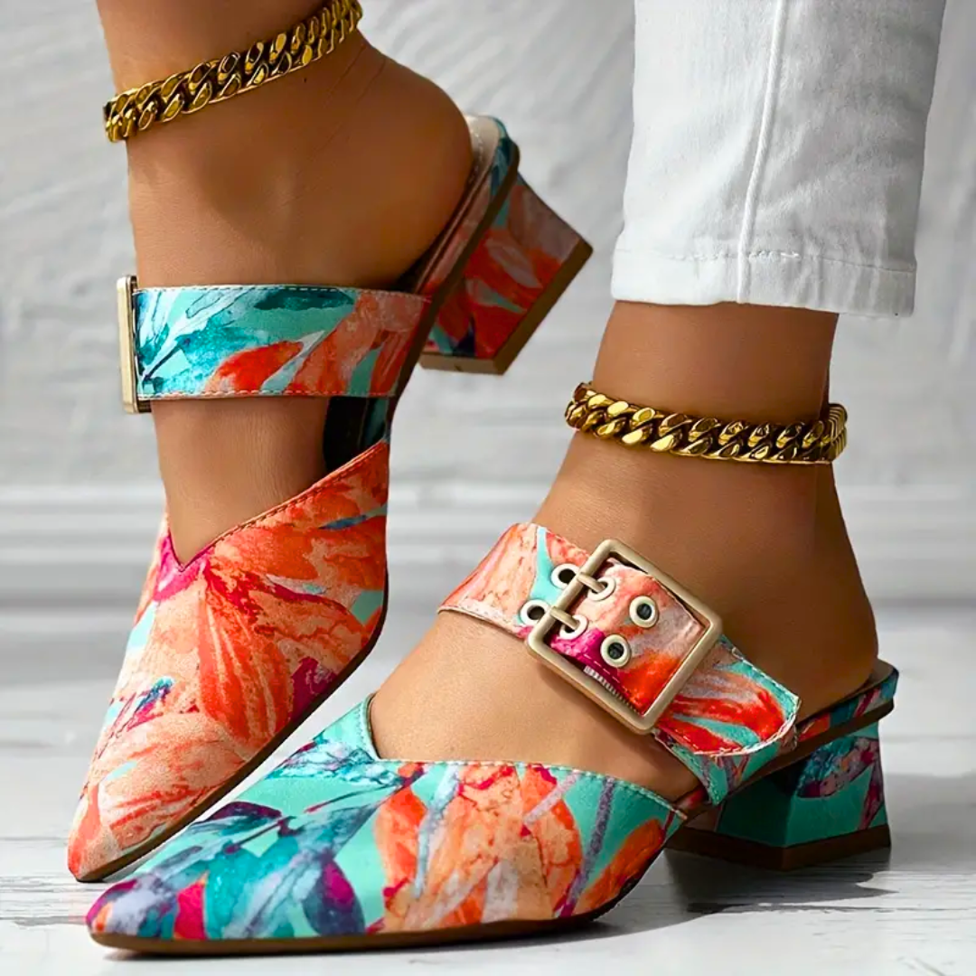 Arabelle - Tacones Brillantes y Cómodos