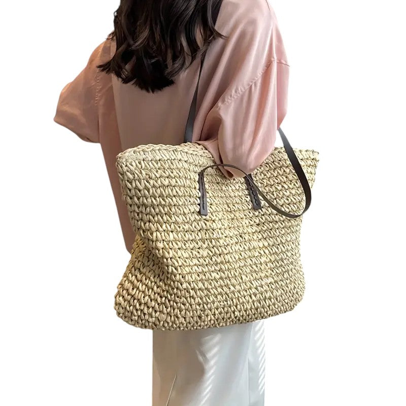 Rita. – Bolso tote tejido
