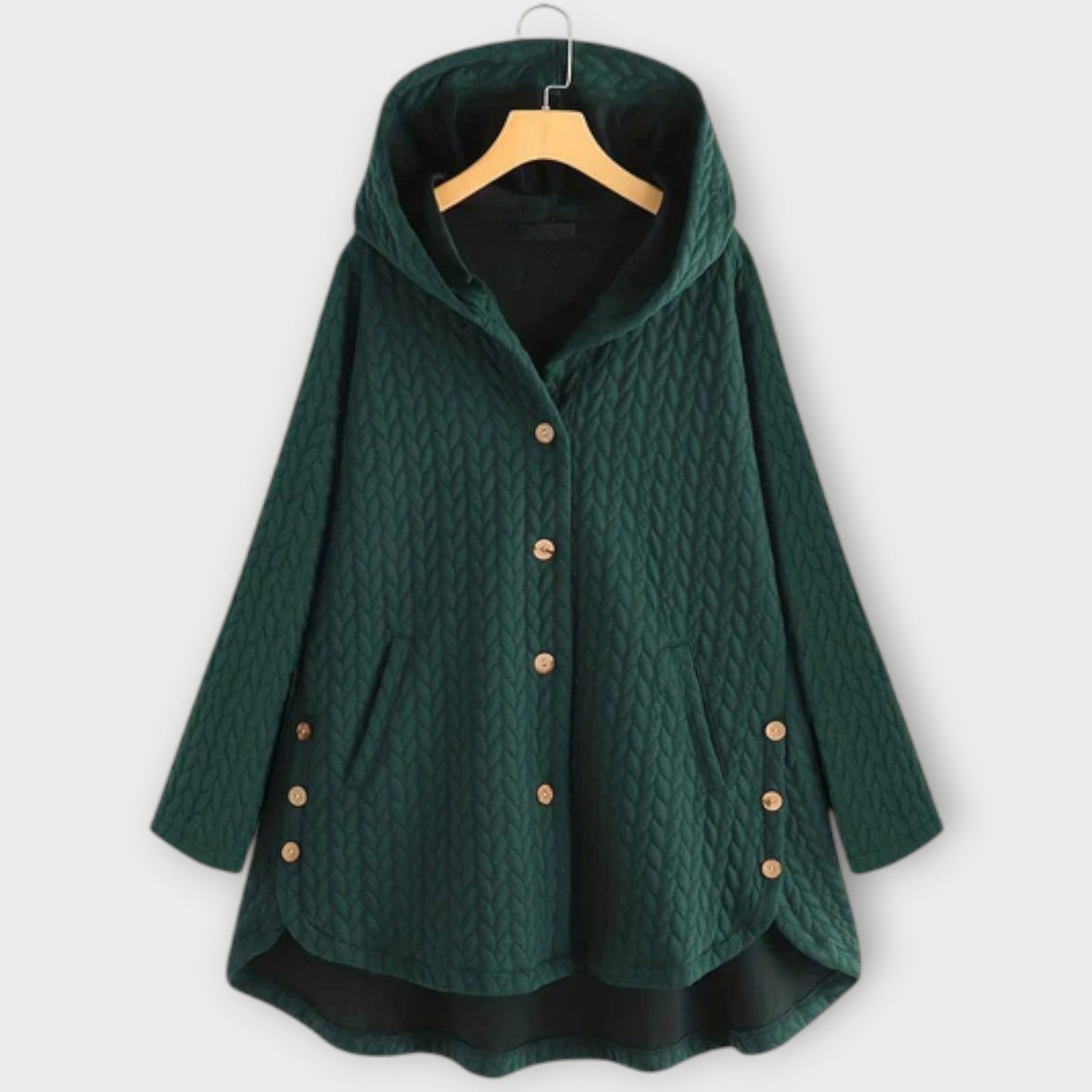 Leslie - Chaqueta Abotonada Cálida
