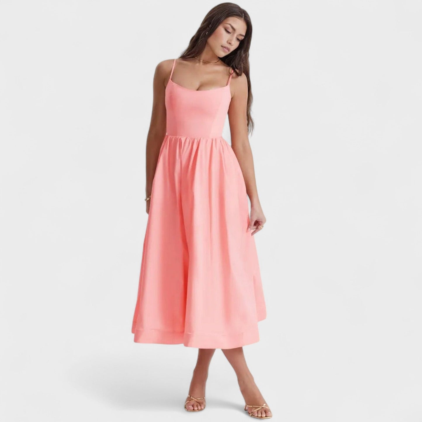Isadora – El vestido midi que danza con el viento