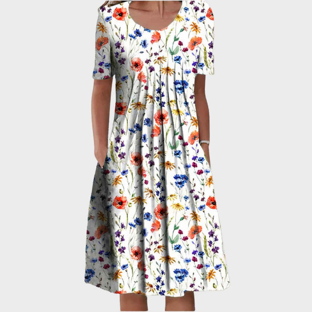 Nicolina™ – Vestido de verano con estampado floral