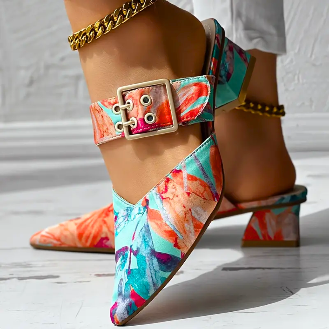 Arabelle - Tacones Brillantes y Cómodos