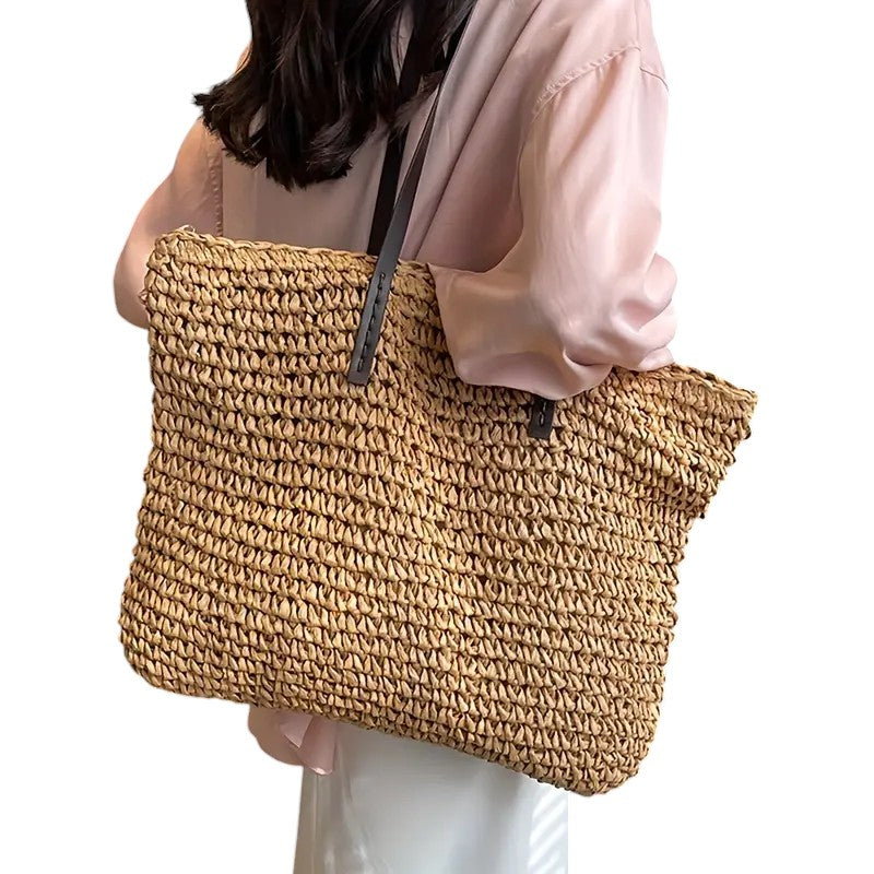 Rita. – Bolso tote tejido
