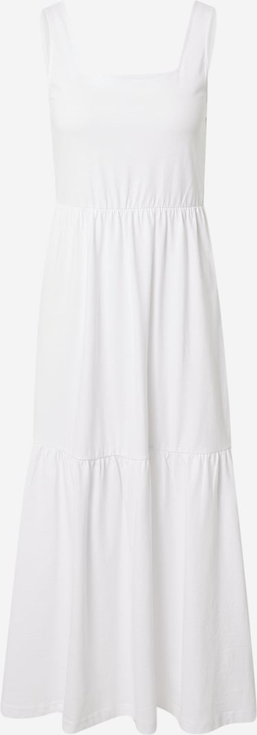 Vestido midi informal de verano con tirantes y diseño clásico