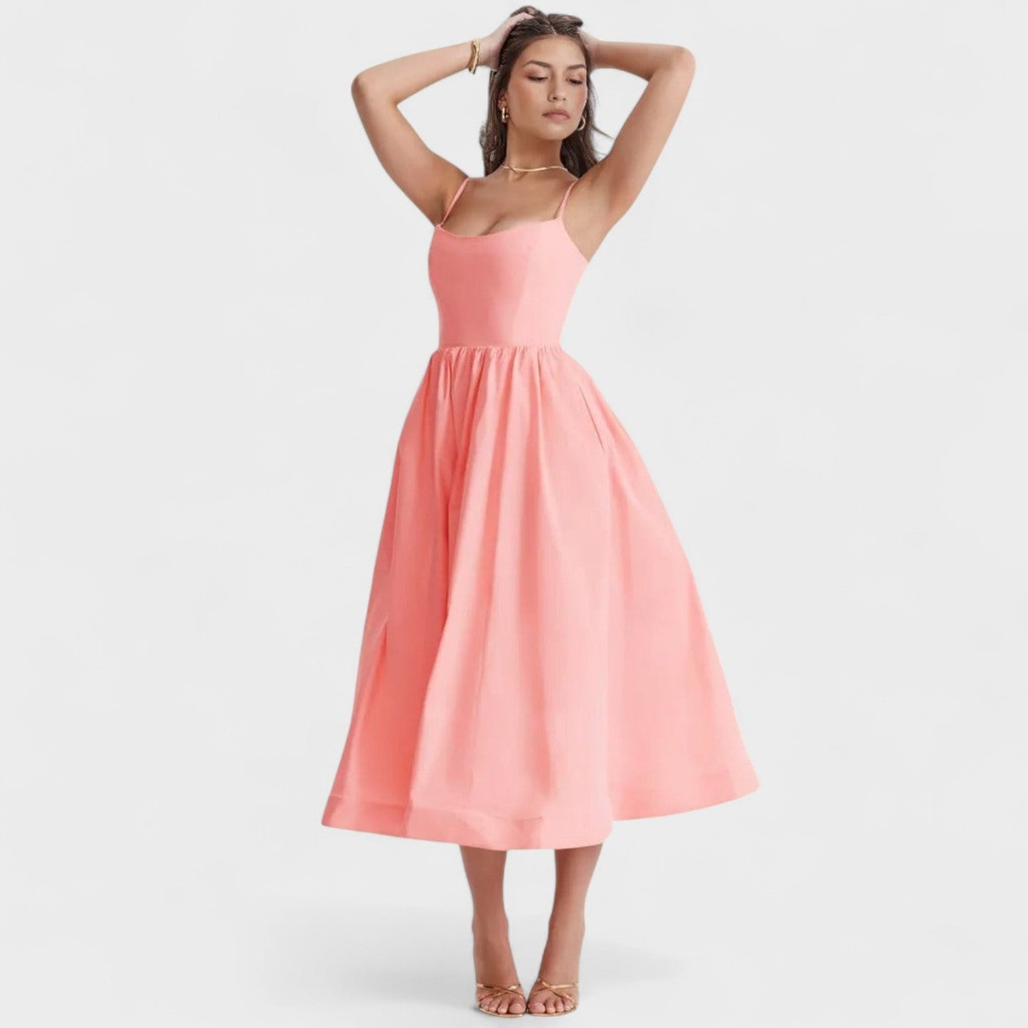 Isadora – El vestido midi que danza con el viento