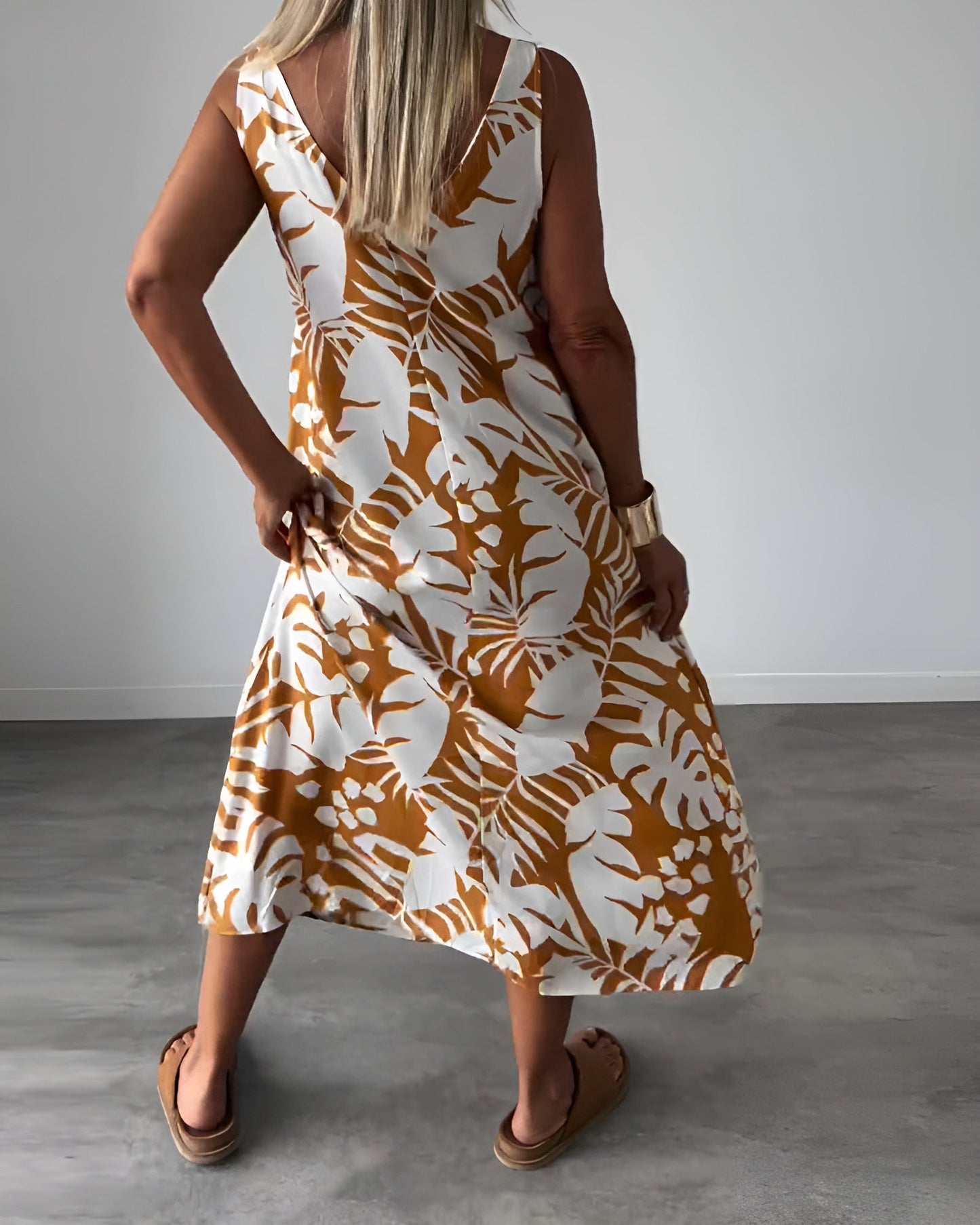 Audrey | Elegante vestido sin mangas