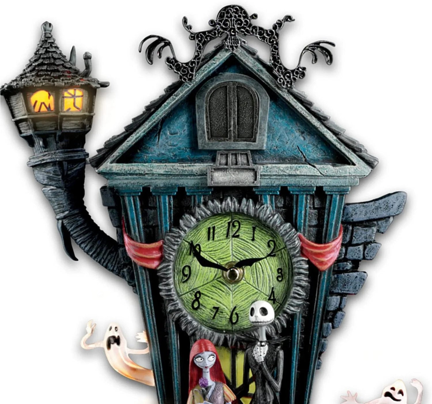 HallowClock - Horloge Murale d'Halloween, Cauchemar Avant Noël