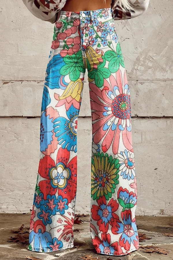 Lucía | Pantalón Boho Vintage