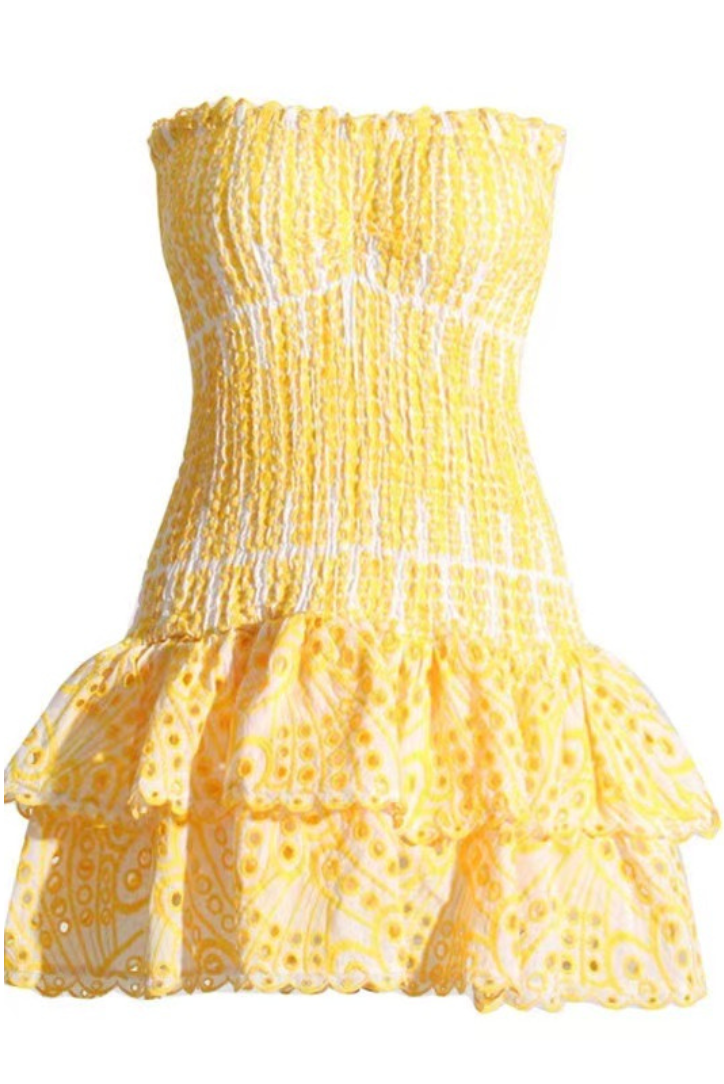 Anya | Vestido Mini con Volantes
