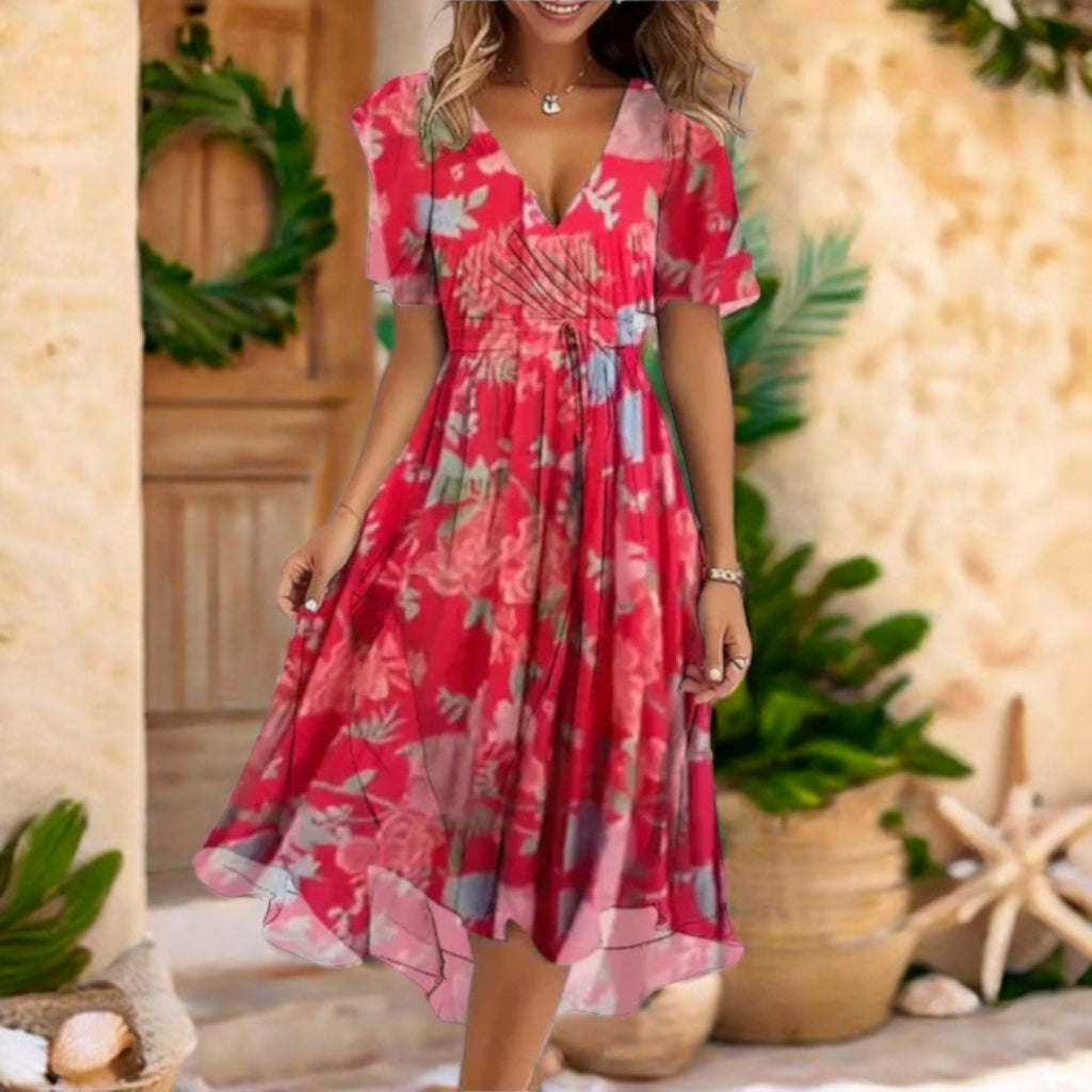 Annegret | Vestido casual con escote en V