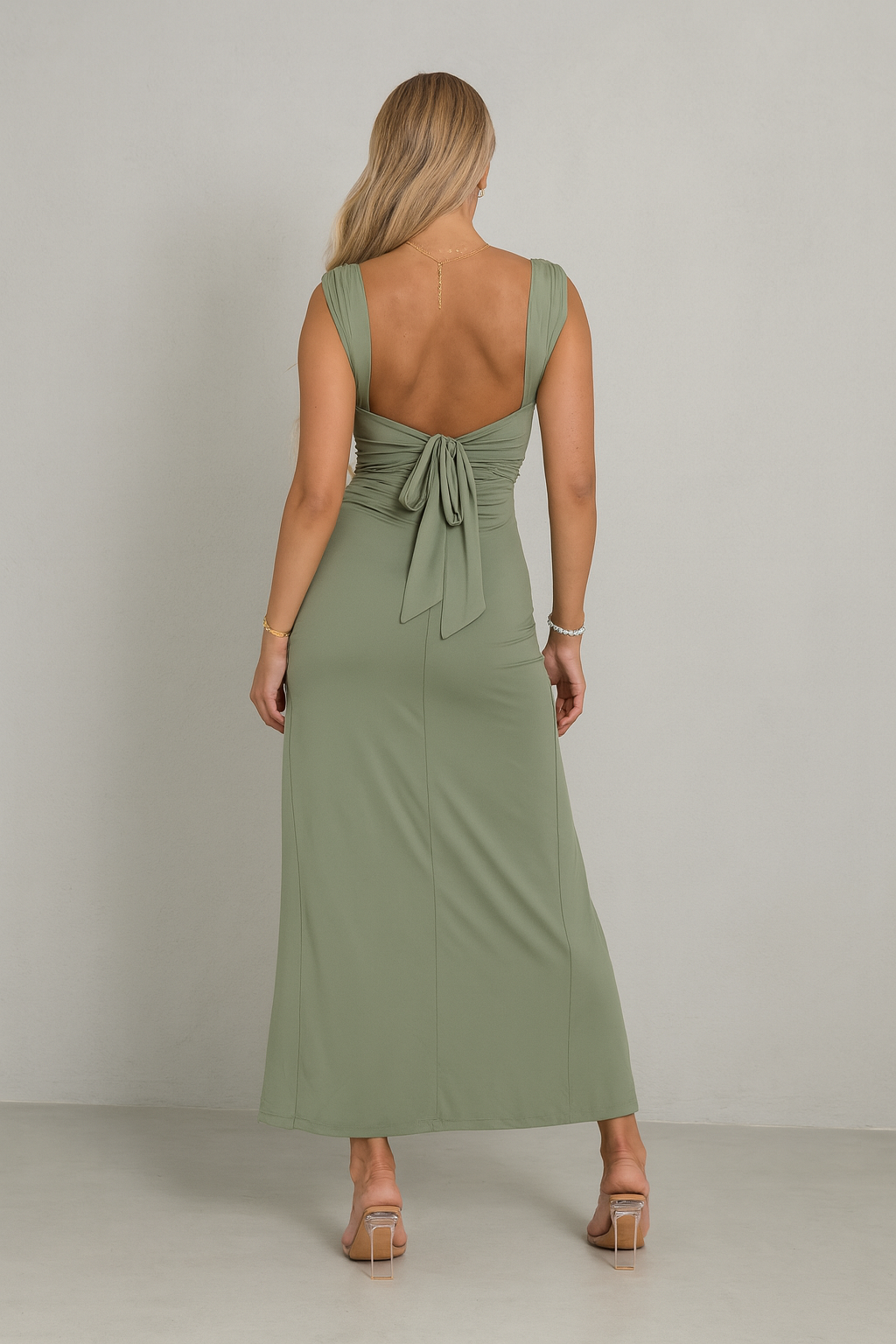 Reniva™ | Vestido Maxi Esculpido