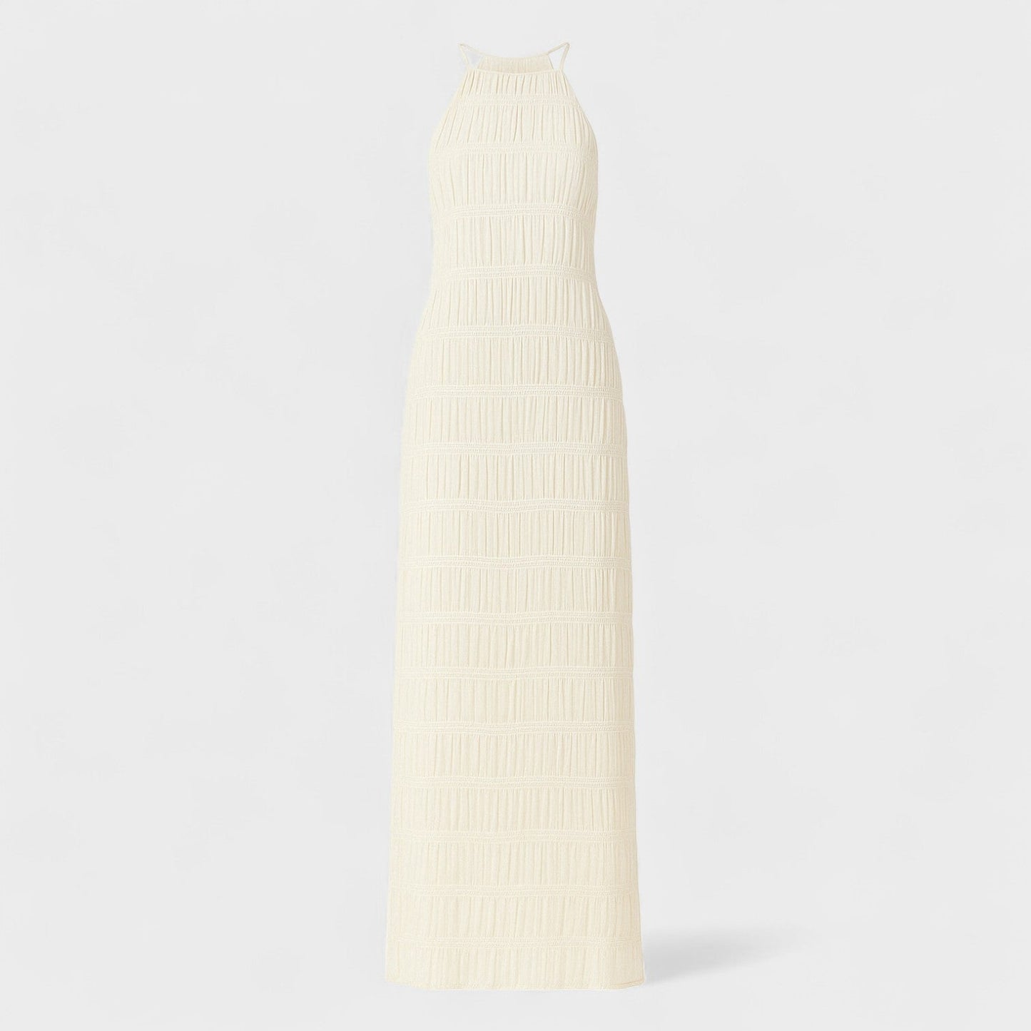 ADELINE - VESTIDO LARGO CON CUELLO HALTER