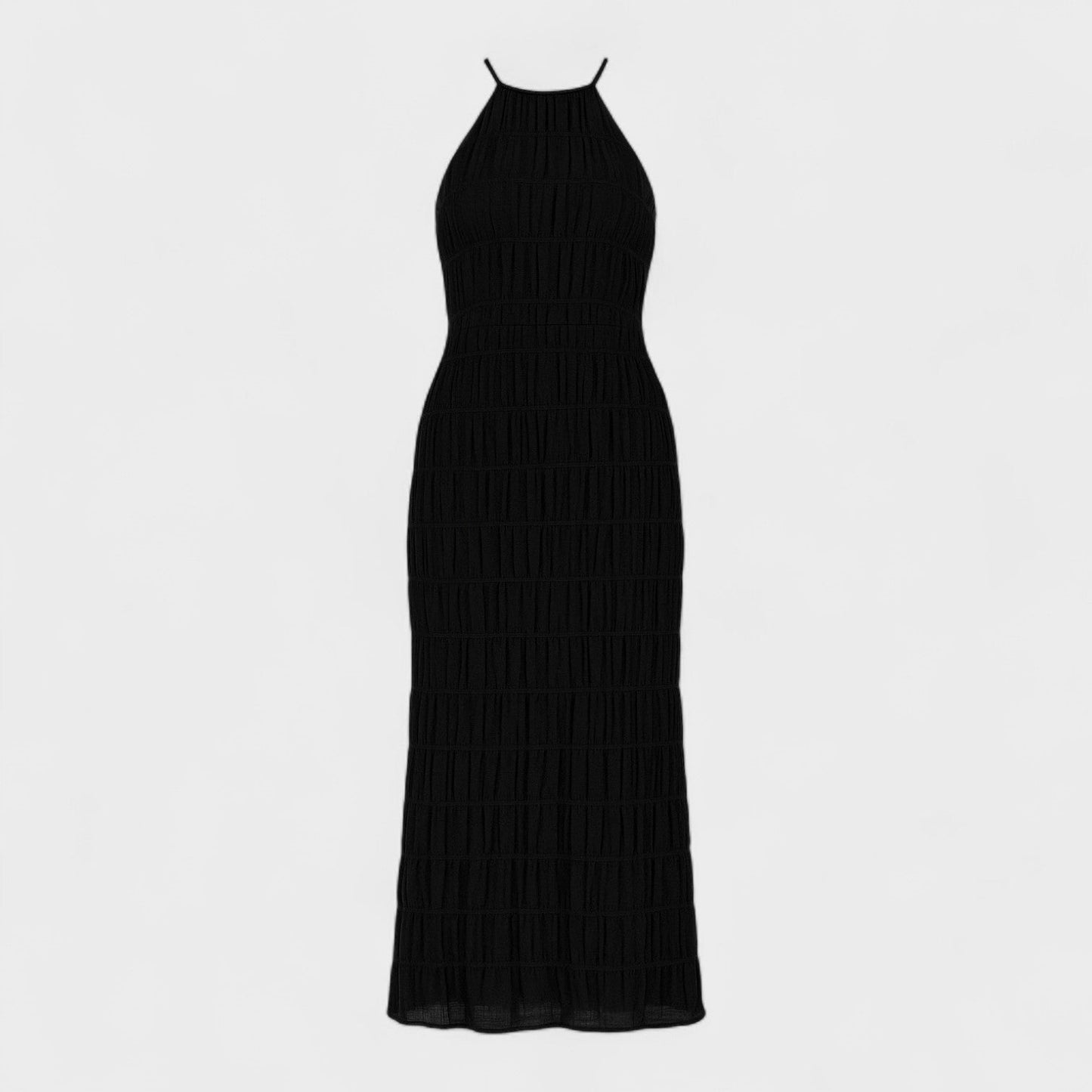 ADELINE - VESTIDO LARGO CON CUELLO HALTER