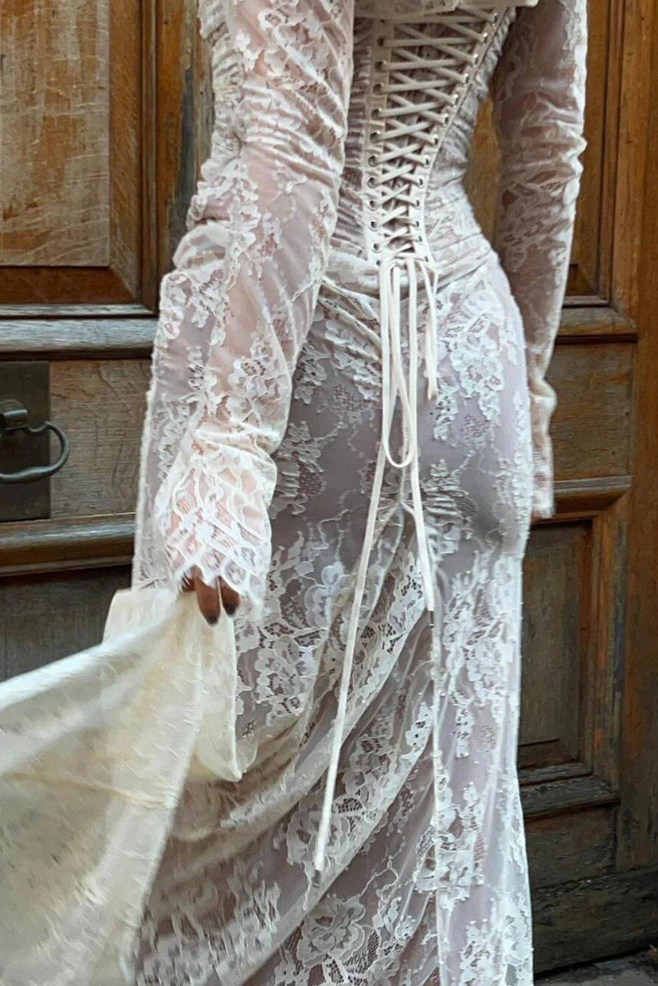 Alice | Vestido Maxi de Encaje