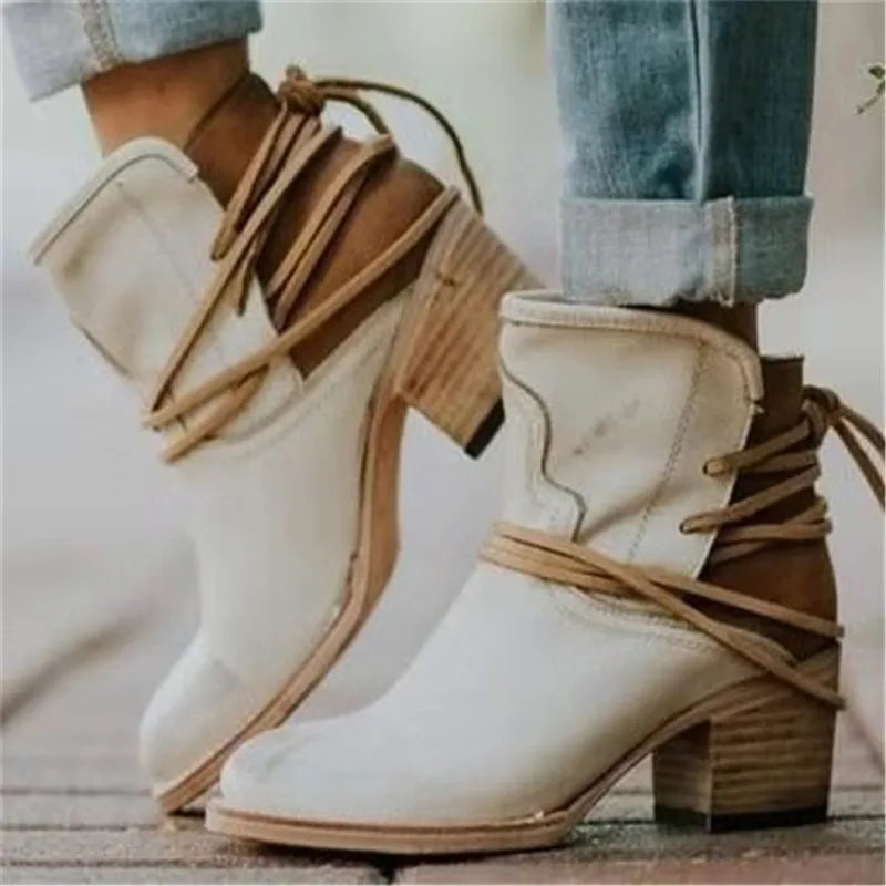 Wendy - Botas Western Vintage Elegantes