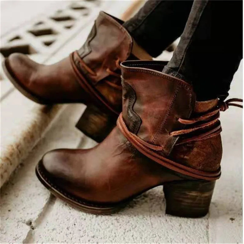 Wendy - Botas Western Vintage Elegantes