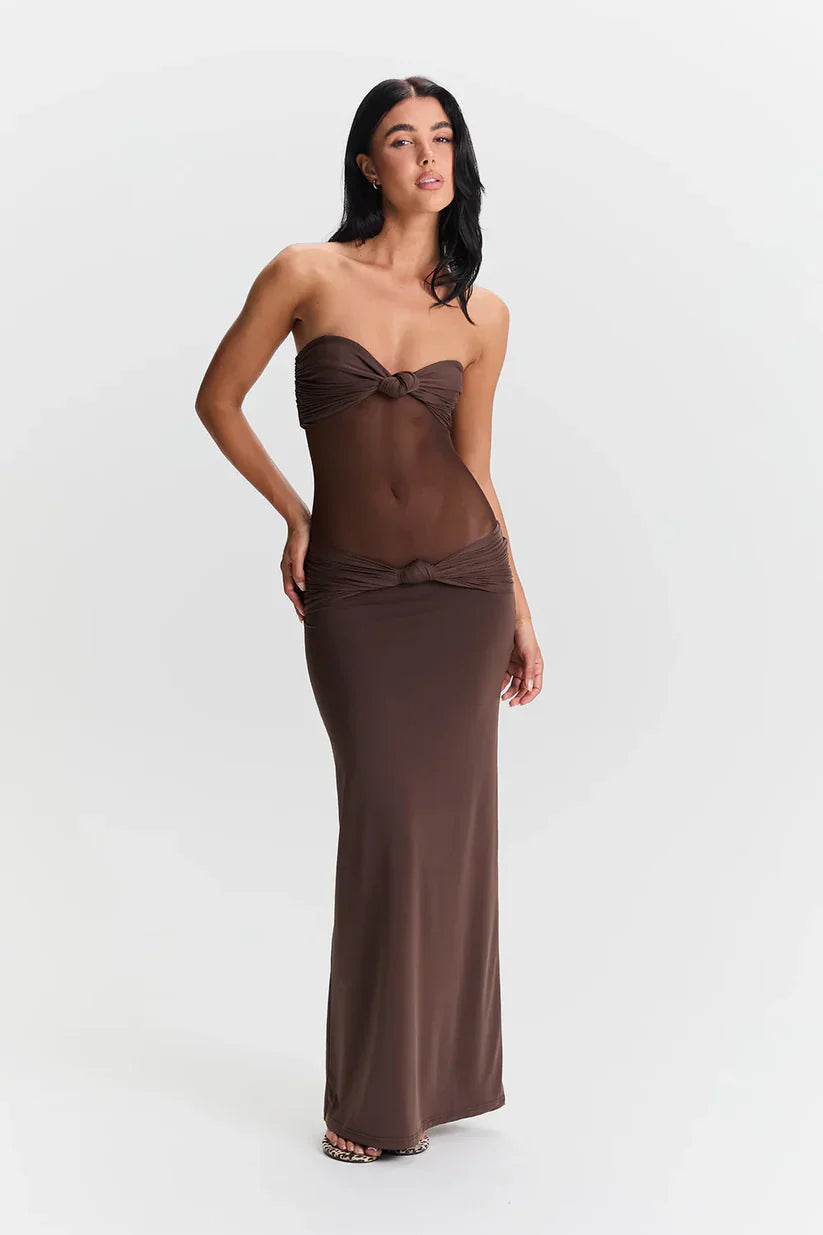 Zola | Vestido Maxi con Tirantes Desmontables