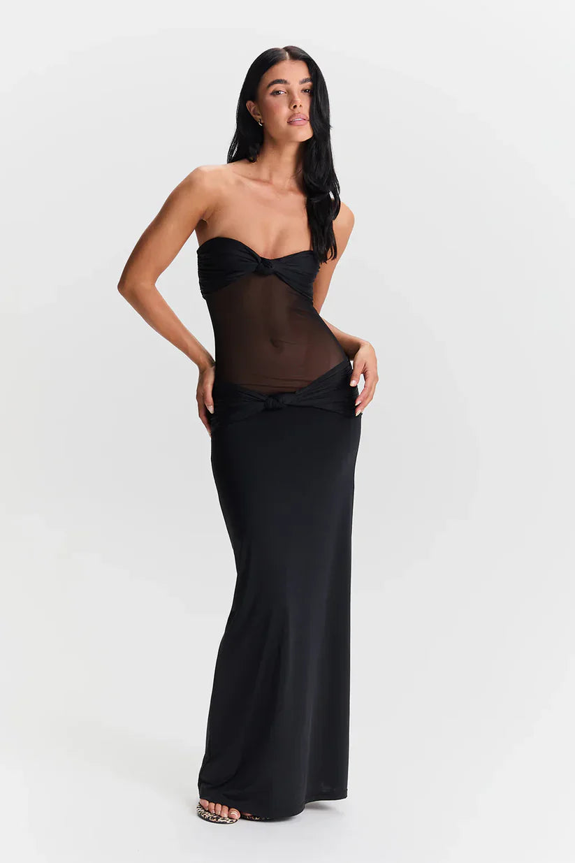 Zola | Vestido Maxi con Tirantes Desmontables