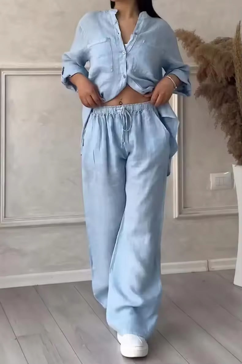 Dominique | Conjunto de Lino