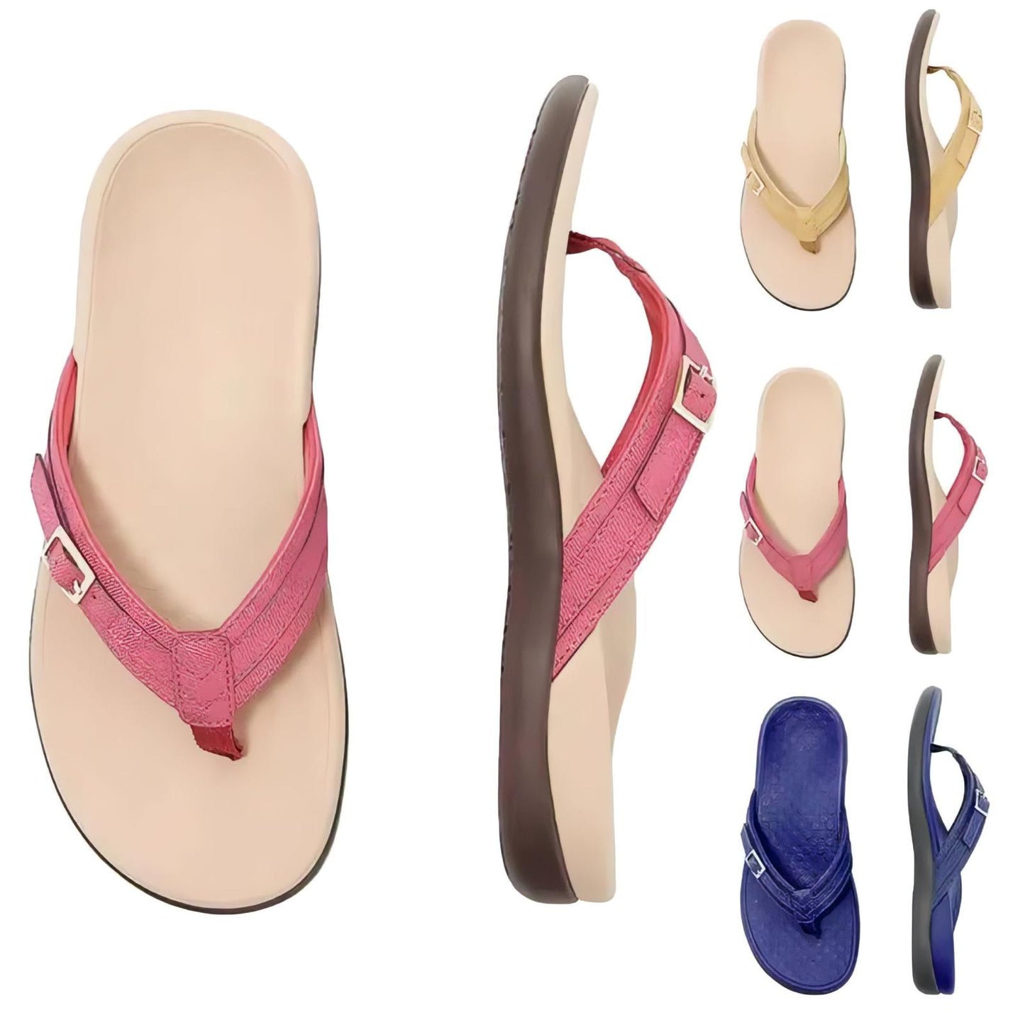 Aurélie – Sandalias Ortopédicas Confort Verano
