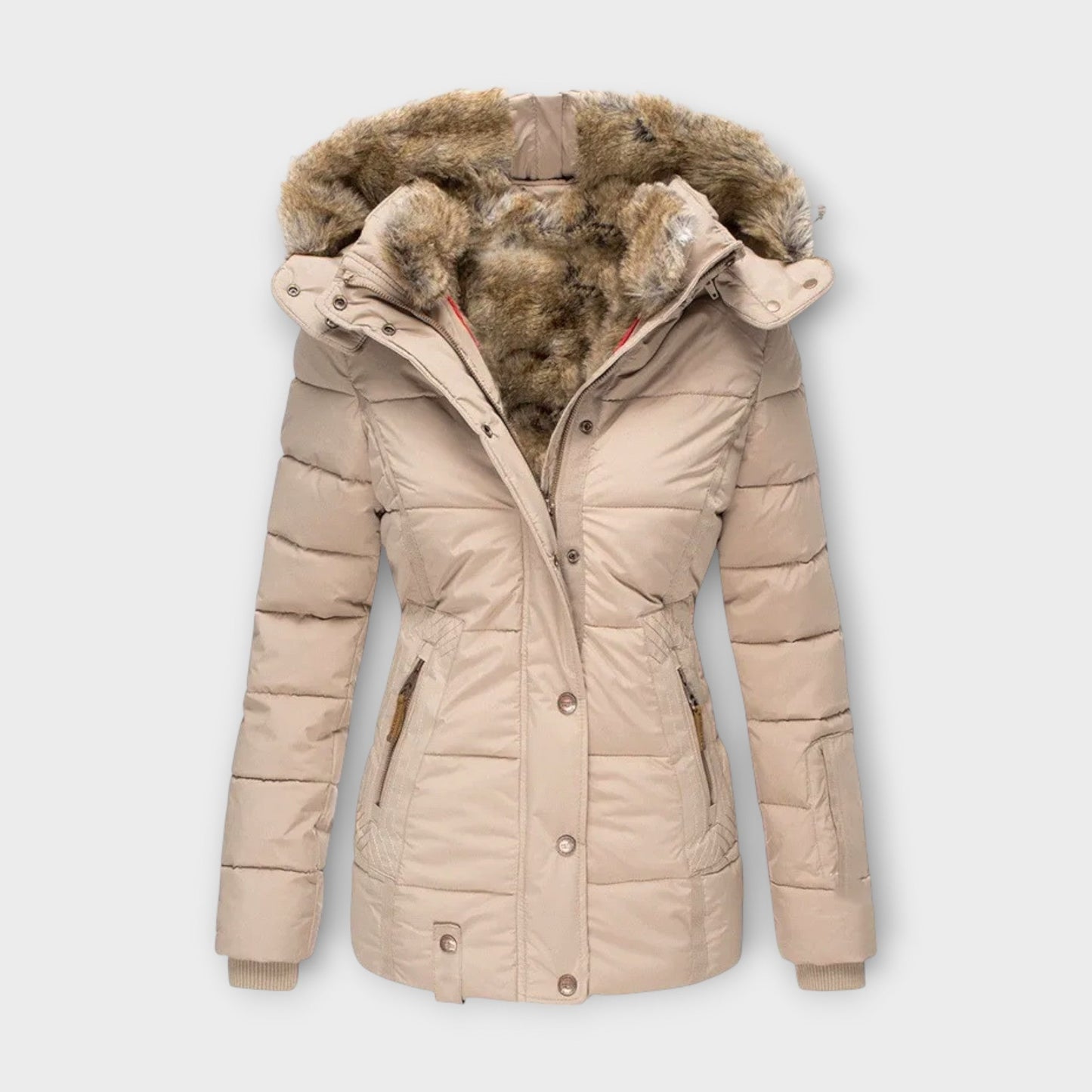 Emine – Chaqueta de forro de peluche suave