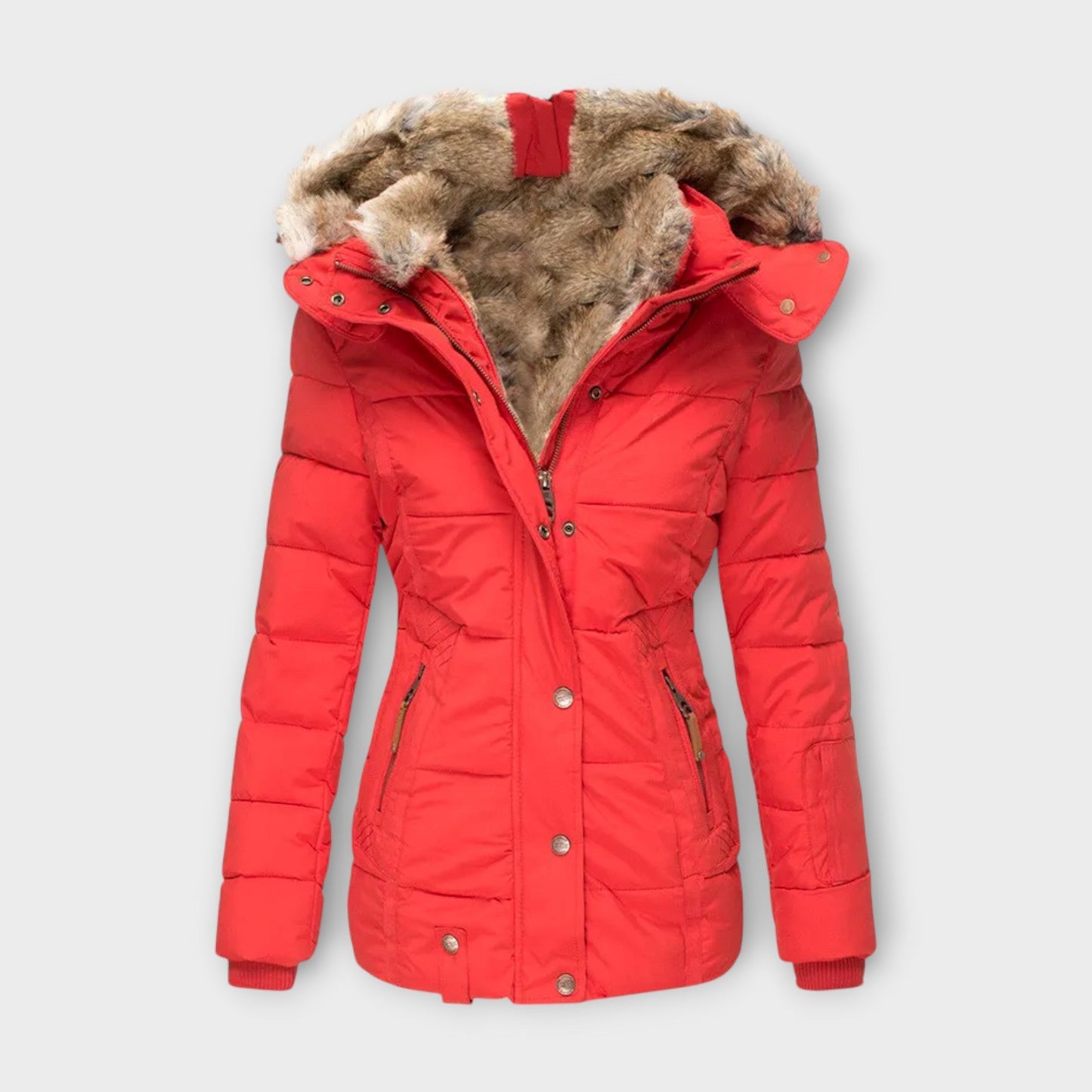 Emine – Chaqueta de forro de peluche suave