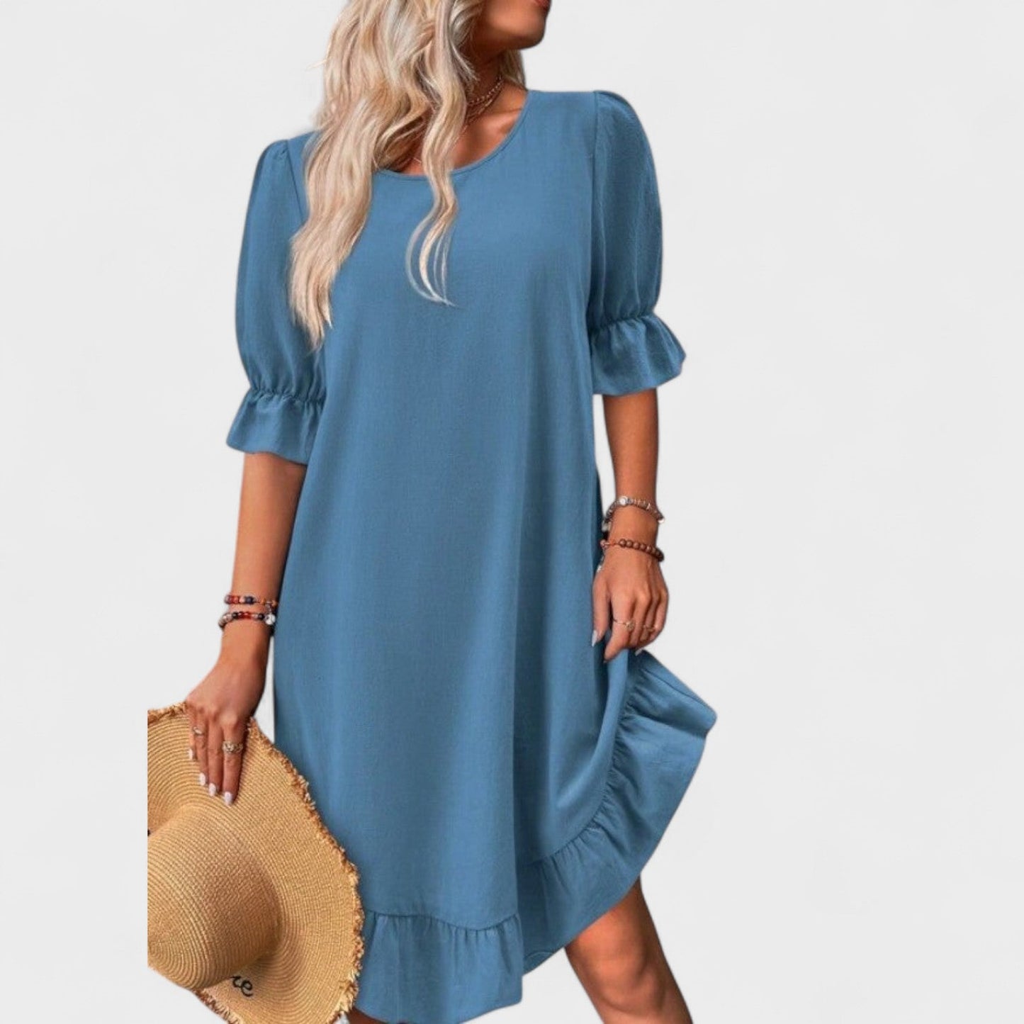 Sassa – Vestido Casual con Volantes