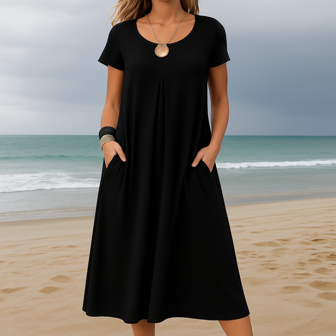 Krystyna | vestido cómodo con bolsillos para días de verano
